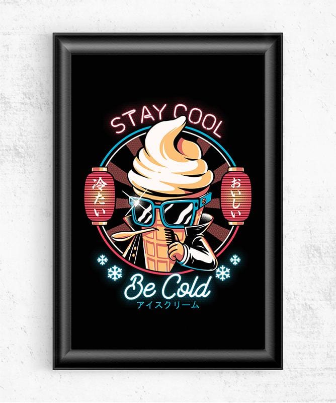 Be Cold Posters by Ilustrata - Pixel Empire