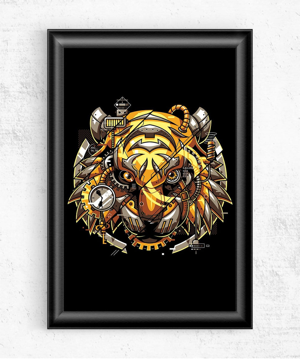 Digitalized Tiger Posters by Angga Tantama - Pixel Empire