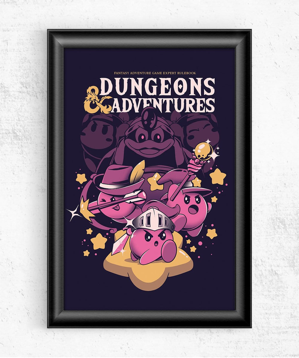Dungeons and Adventures Posters by Ilustrata - Pixel Empire