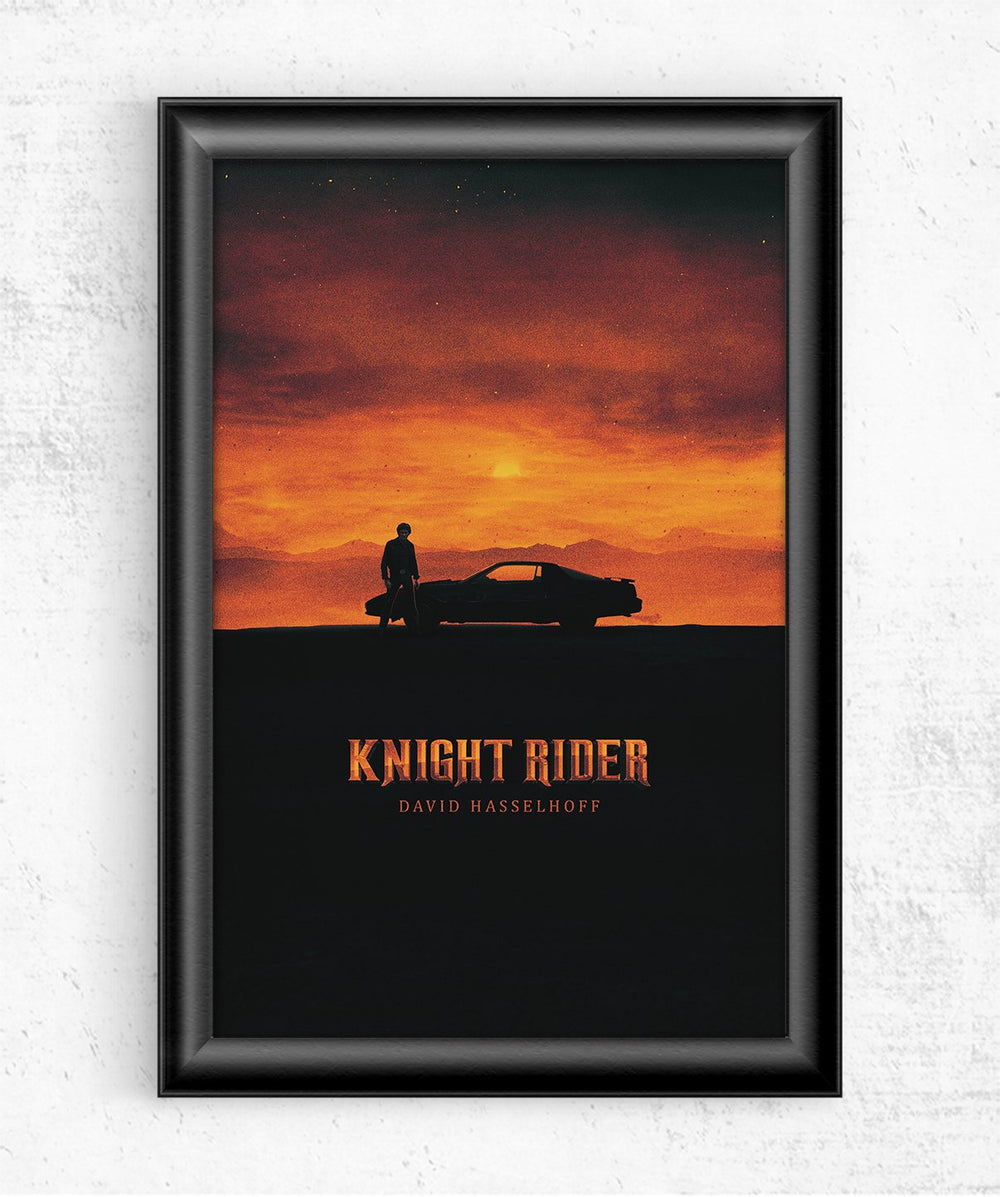 Knight Rider Posters by Mbdsgns - Pixel Empire