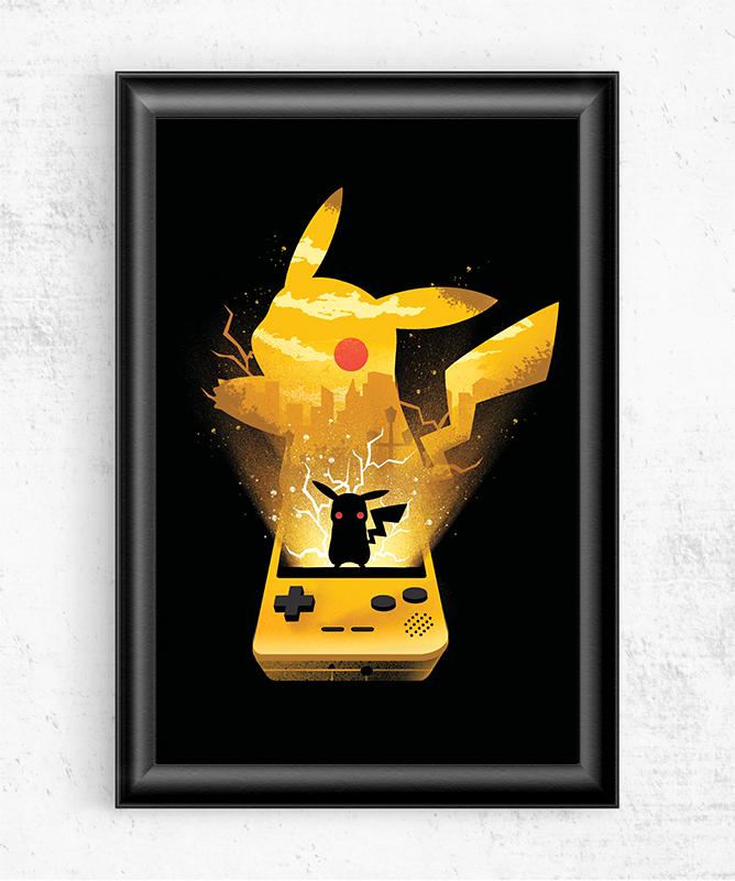 Pokemon Yellow Posters by Dan Elijah Fajardo - Pixel Empire