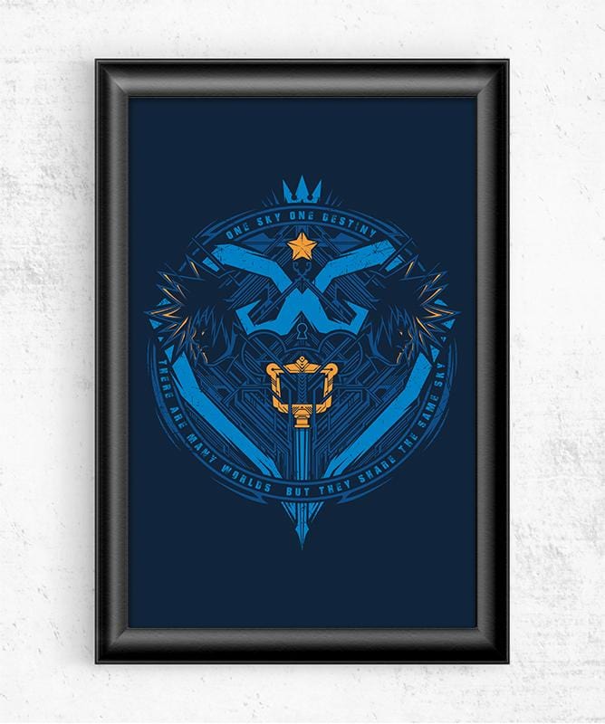 One Sky One Destiny Posters by StudioM6 - Pixel Empire
