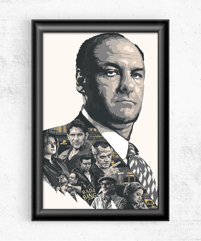 The Sopranos Posters by The Usher Designs - Pixel Empire