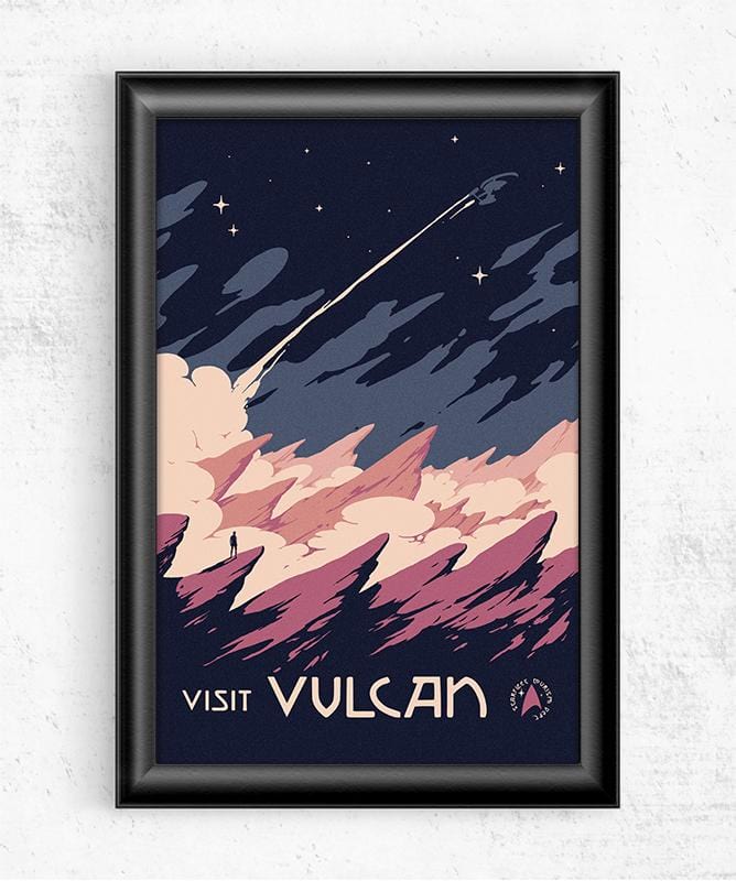Visit Vulcan Posters by Mathiole - Pixel Empire