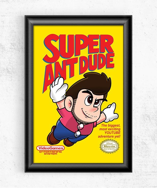 Super AntDude Posters by AntDude - Pixel Empire