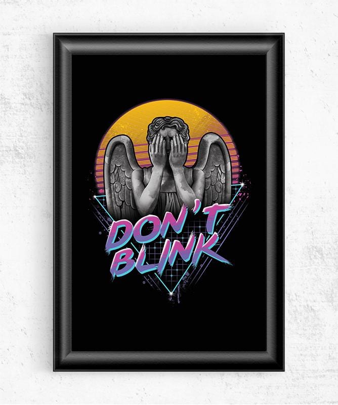 Don't Blink Posters by Vincent Trinidad - Pixel Empire
