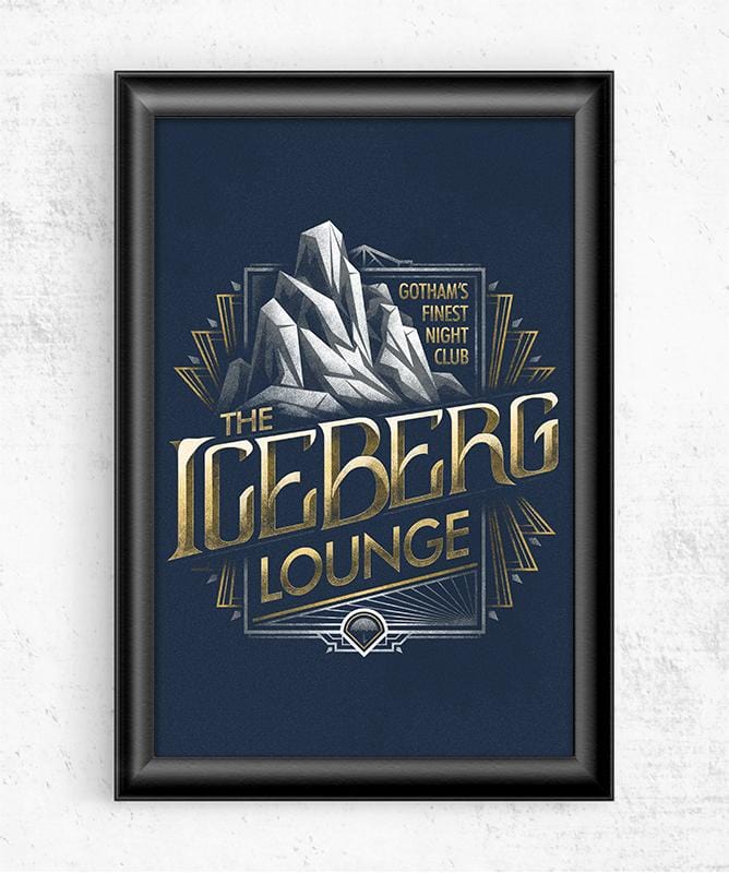 Iceberg Lounge Posters by Cory Freeman Design - Pixel Empire