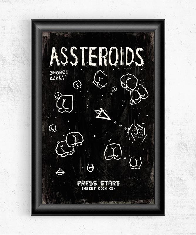 Assteroids Posters by Ronan Lynam - Pixel Empire