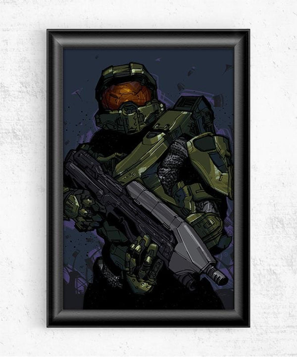 Master Chief Posters by Nikita Abakumov - Pixel Empire