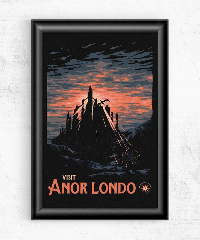 Visit Anor Londo Posters by Mathiole - Pixel Empire