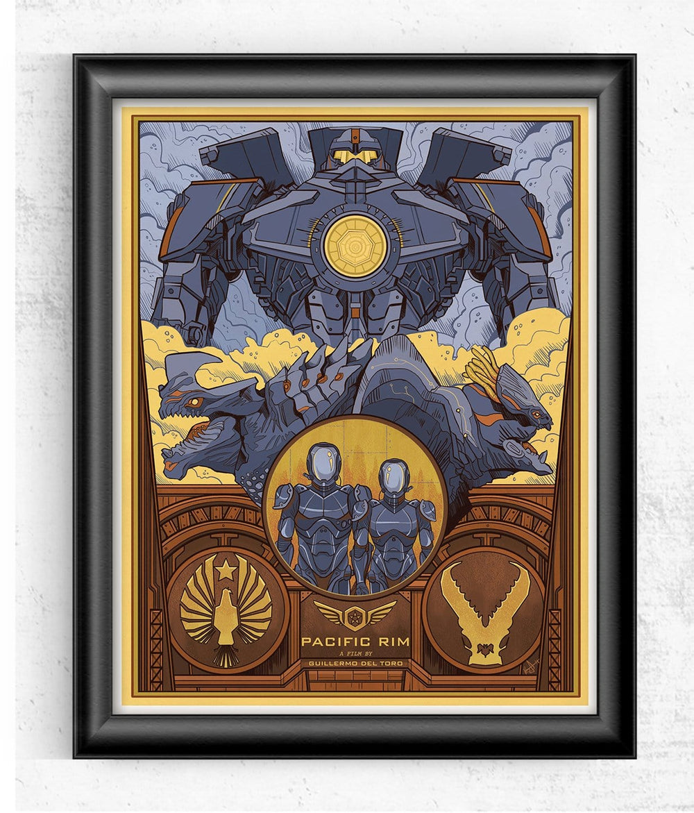 Pacific Rim - Guillermo del Toro Limited Print Posters by Beverly Arce - Pixel Empire