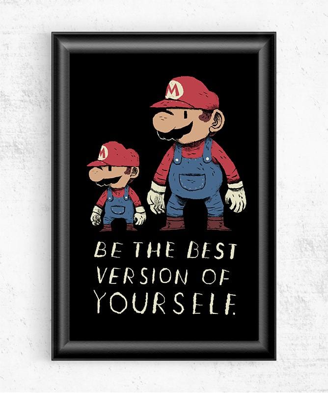 Best Version Of Yourself Posters by Louis Roskosch - Pixel Empire