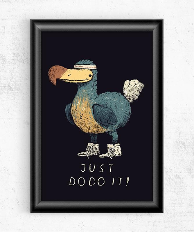 Just Dodo It Posters by Louis Roskosch - Pixel Empire