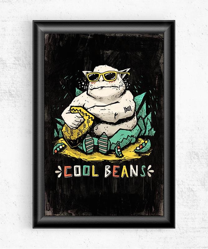 Cool Beans Posters by Ronan Lynam - Pixel Empire