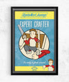Expert Crafter Posters by UpIsNotJump - Pixel Empire