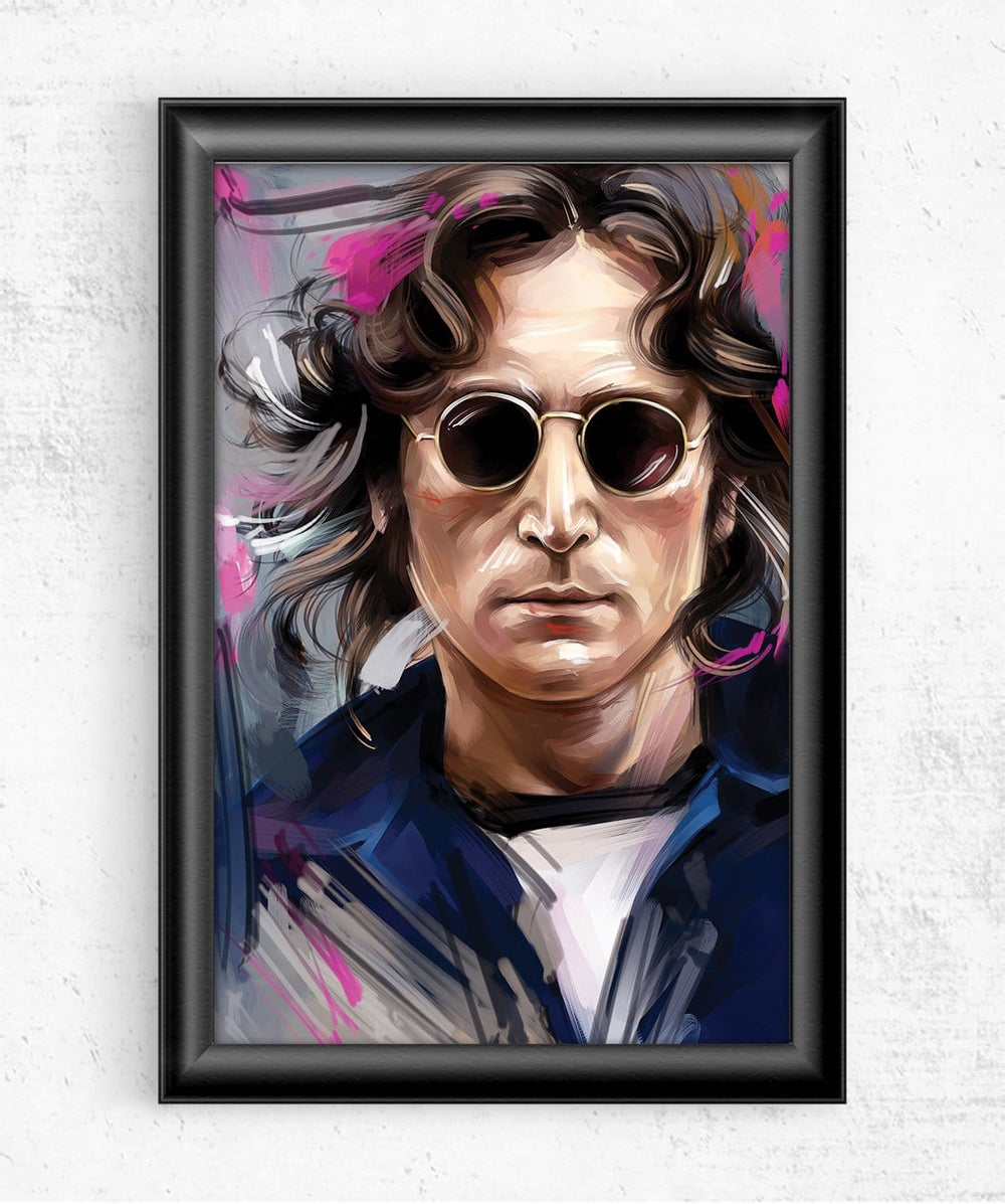 John Lennon Posters by Dmitry Belov - Pixel Empire
