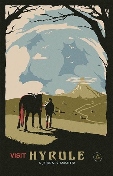 Visit Hyrule Posters by Mathiole - Pixel Empire