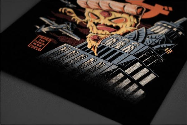 Pizza Kong Posters by Ilustrata - Pixel Empire