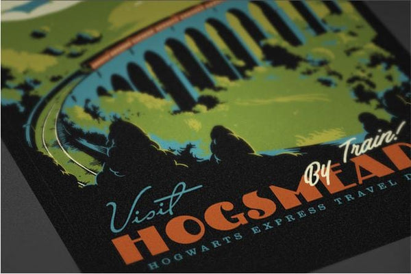 Visit Hogsmeade Posters by Mathiole - Pixel Empire