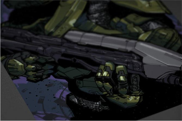 Master Chief Posters by Nikita Abakumov - Pixel Empire