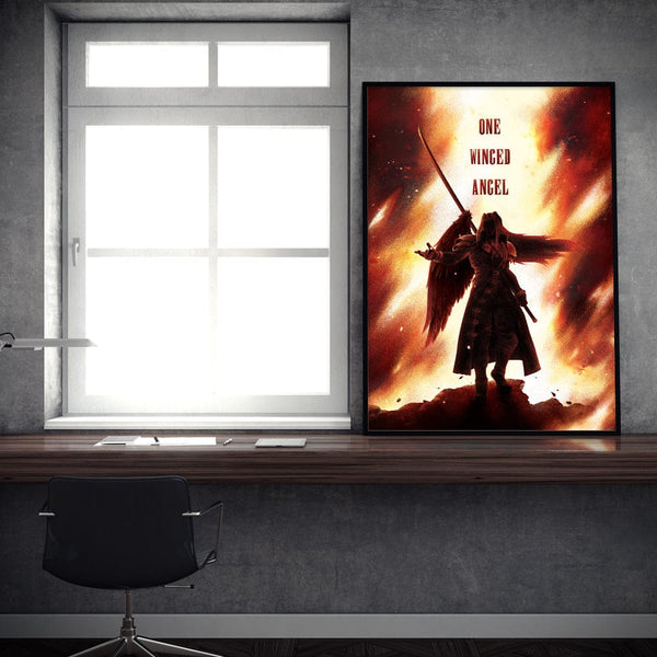 One Winged Angel Posters by Dylan West - Pixel Empire