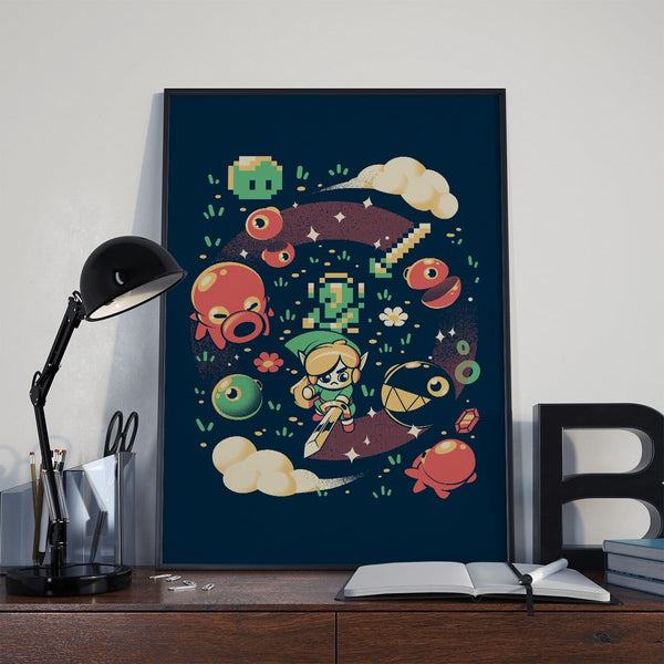 Link's Awakening Posters by Ilustrata - Pixel Empire