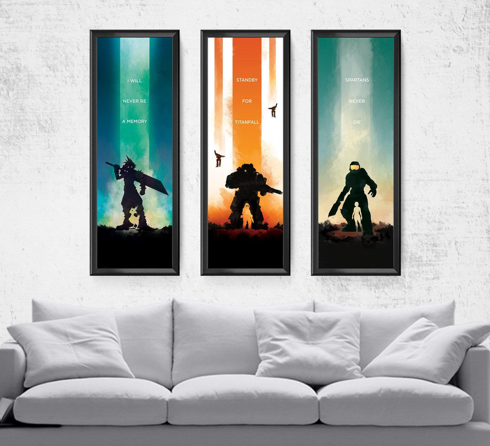 Limited Video Game Series Pick 3 Posters by Dylan West - Pixel Empire