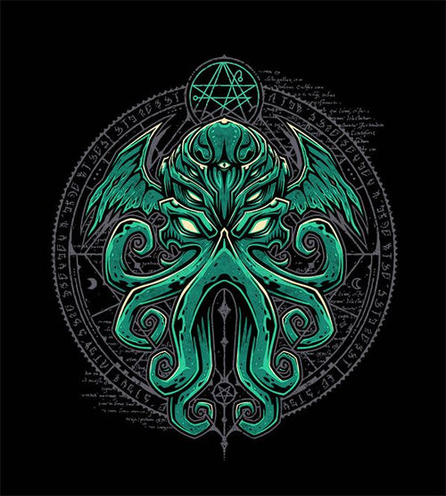 Great Cthulhu Hoodies by StudioM6 - Pixel Empire