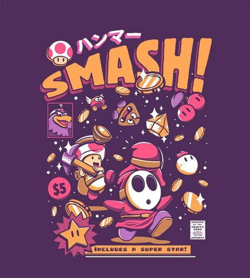 Captain Smash T-Shirts by Ilustrata - Pixel Empire