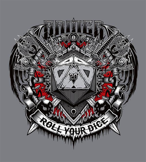 Roll Your Dice T-Shirts by StudioM6 - Pixel Empire