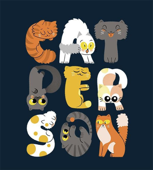 Cat Person T-Shirts by Anna-Maria Jung - Pixel Empire