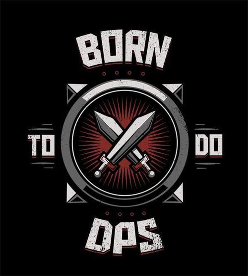 Born To Do Dps Hoodies by Typhoonic - Pixel Empire