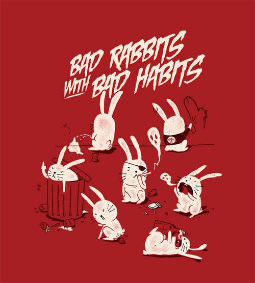 Bad Rabbits Hoodies by Mathiole - Pixel Empire