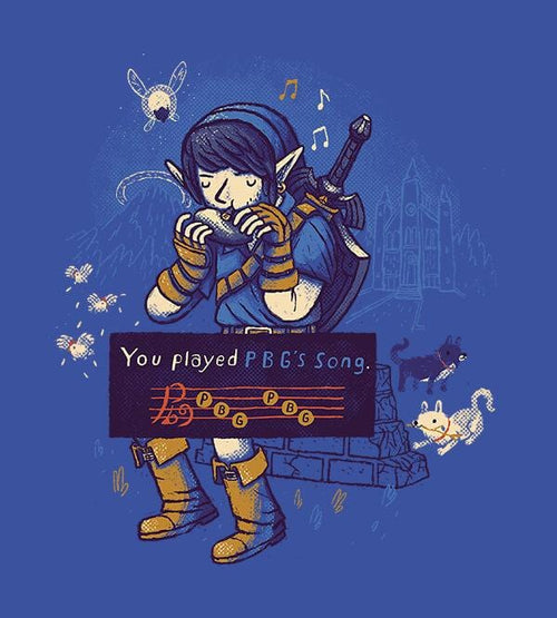 PBG's Song T-Shirts by PeanutButterGamer - Pixel Empire