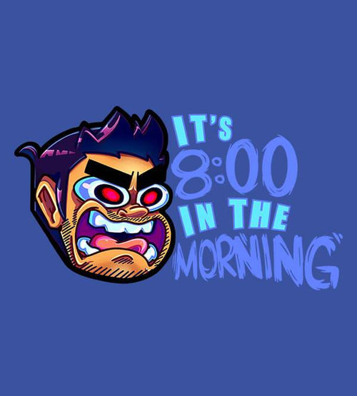 It's 8 In The Morning Hoodies by Sam Procrastinates - Pixel Empire