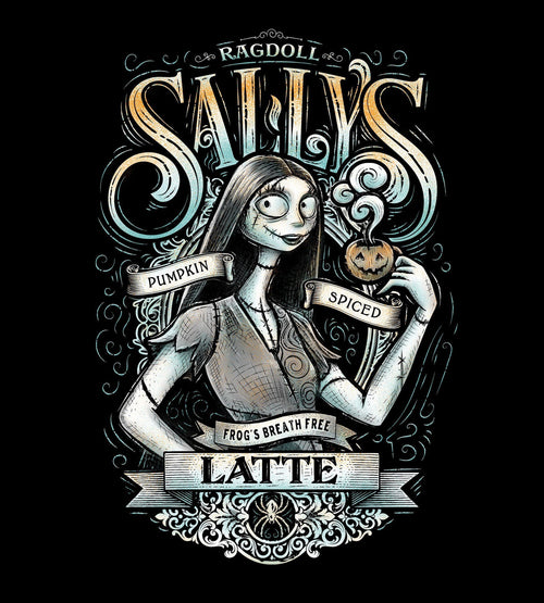 Sally's Pumpkin Spiced Latte T-Shirts by Barrett Biggers - Pixel Empire
