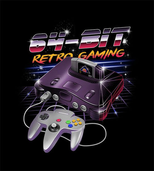 64-Bit Retro Gaming T-Shirts by Vincent Trinidad - Pixel Empire