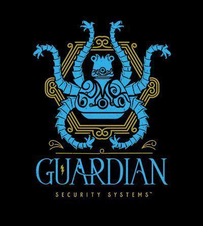 Guardian Security Systems T-Shirts by Barrett Biggers - Pixel Empire