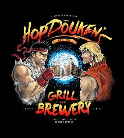 HopDouken's T-Shirts by Barrett Biggers - Pixel Empire