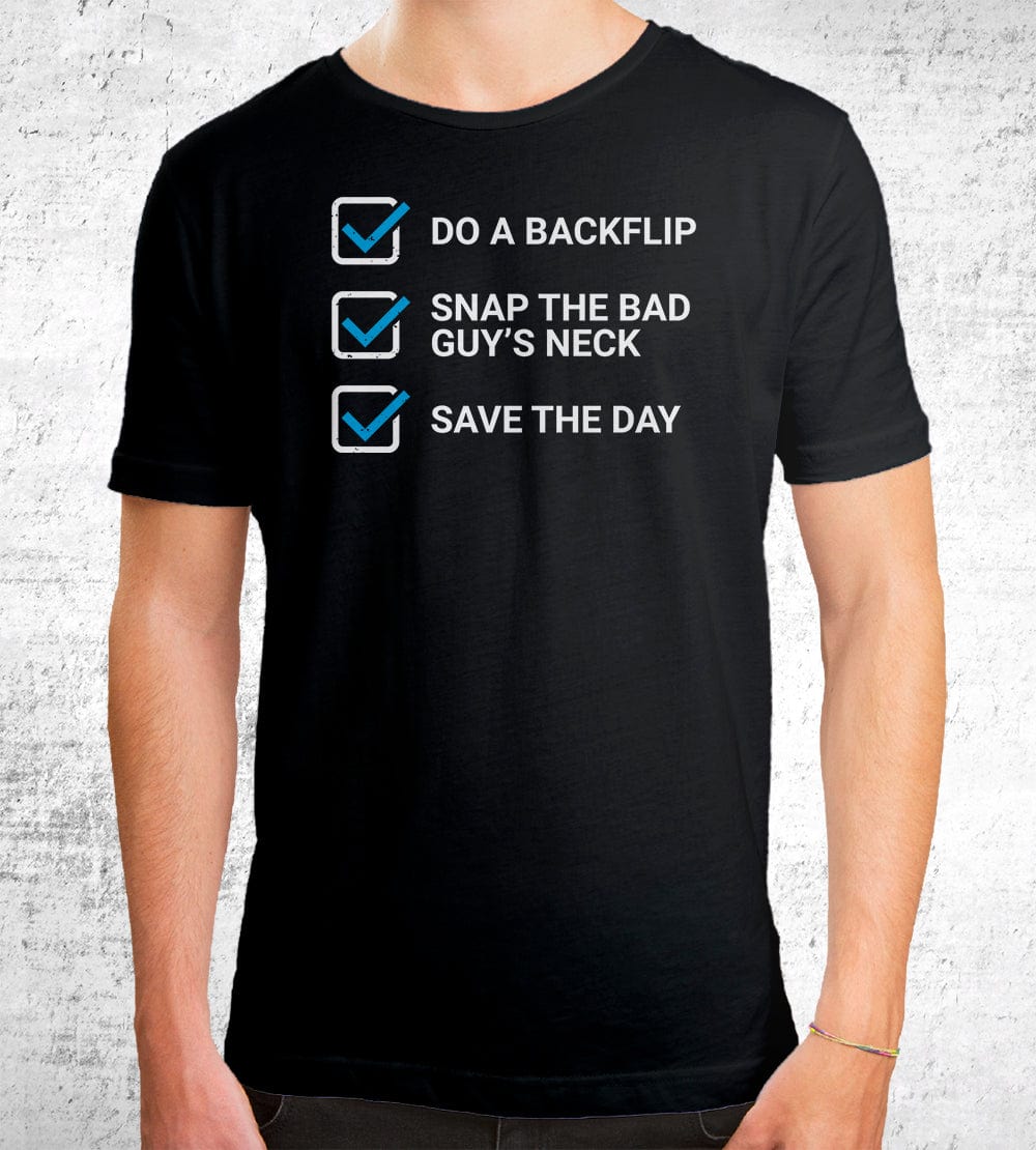 Do A Backflip T-Shirts by Ryan George - Pixel Empire