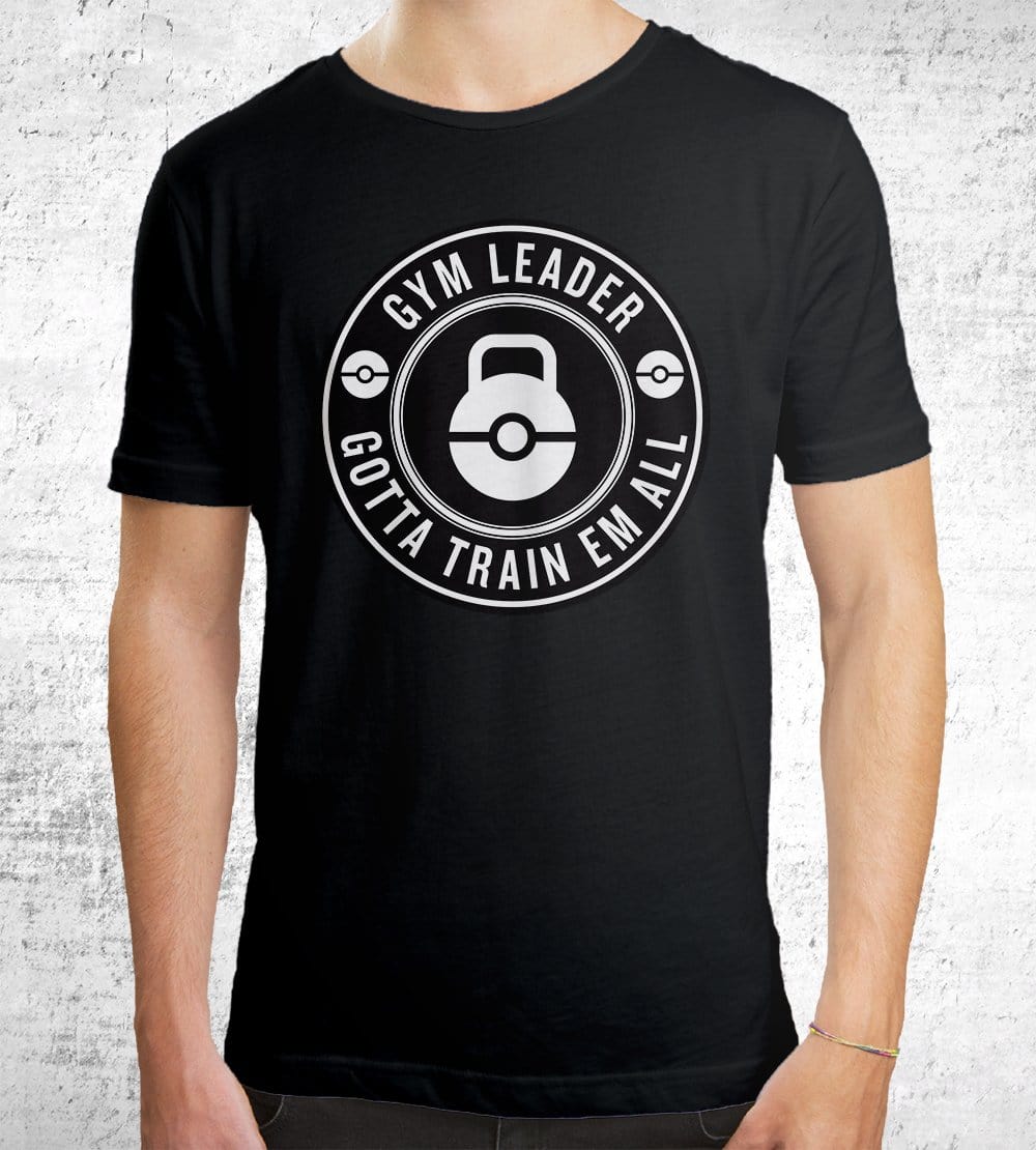 Gym Leader T-Shirts by Edge Fitness - Pixel Empire