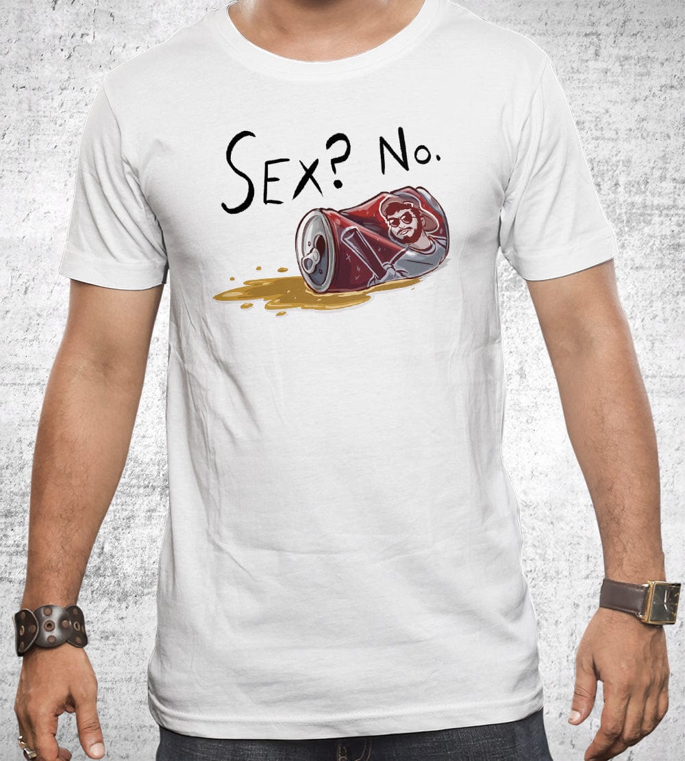 Sex? No. (Rex Mohs) T-Shirts by Scott The Woz - Pixel Empire