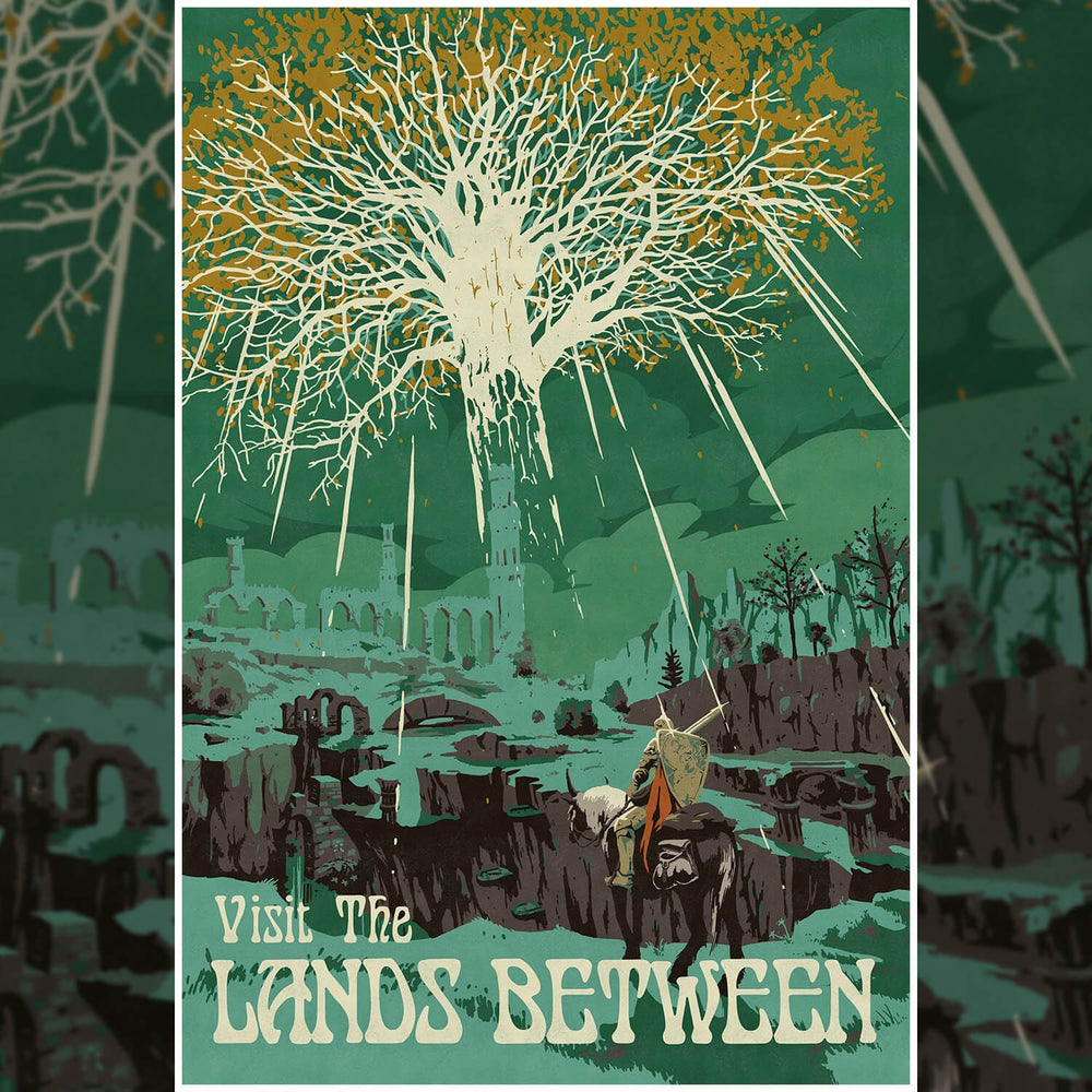 Visit The Lands Between Posters by Mathiole - Pixel Empire