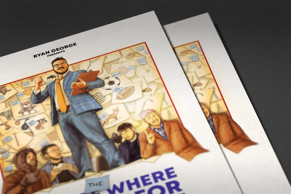 Ryan George - The Place Where Words For Things Are Decided Poster Posters by Ryan George - Pixel Empire