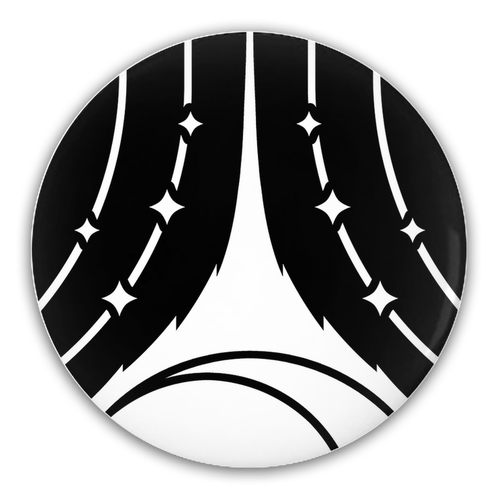 Signal Logo Button Pin  by Pixel Empire - Pixel Empire