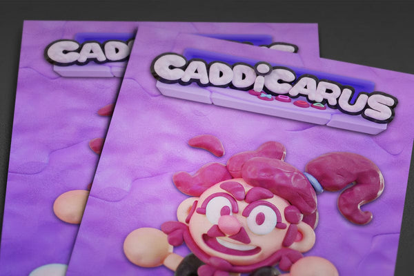 Caddicarus Poster with Sticker Posters by Caddicarus - Pixel Empire