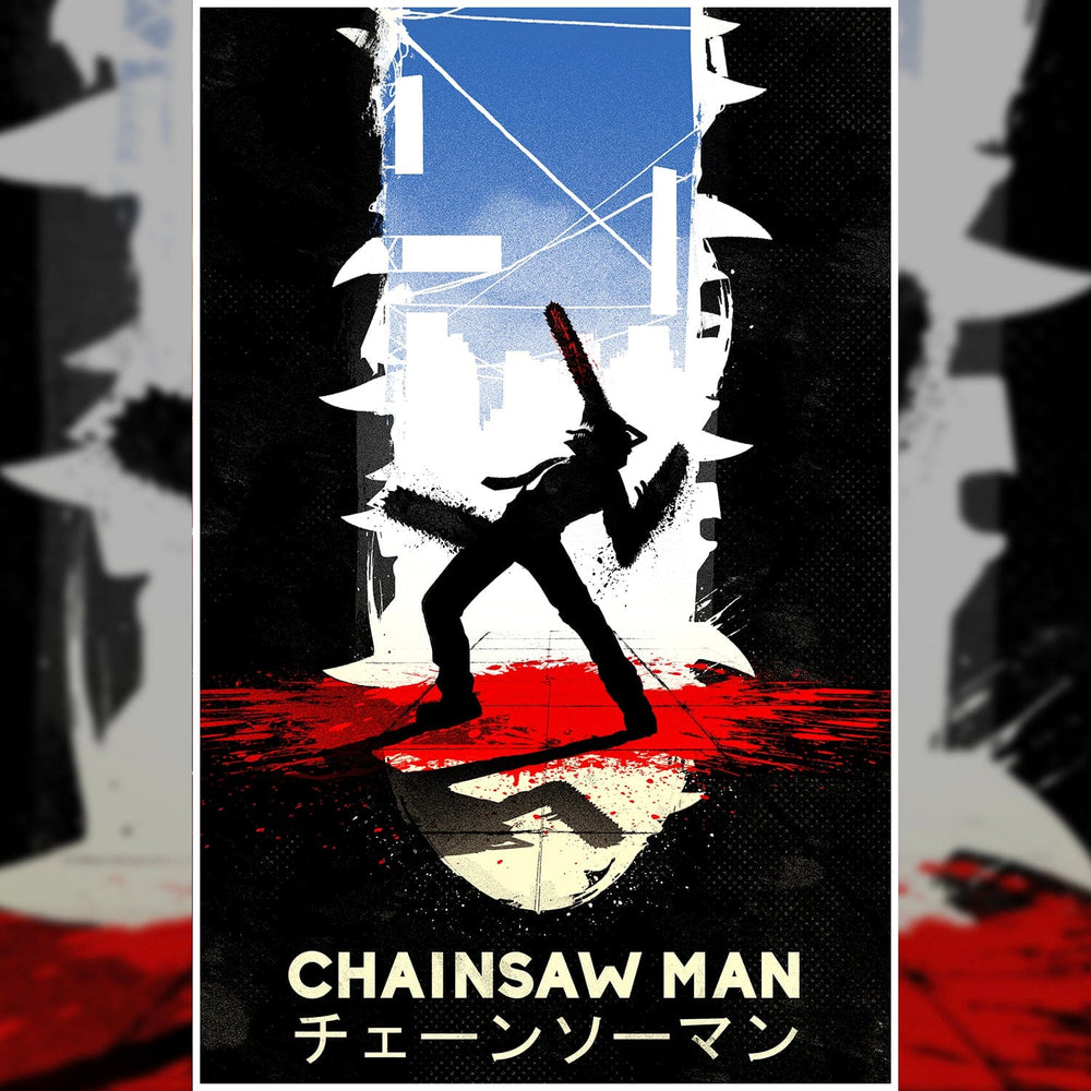 Chainsaw Man Posters by Felix Tindall - Pixel Empire