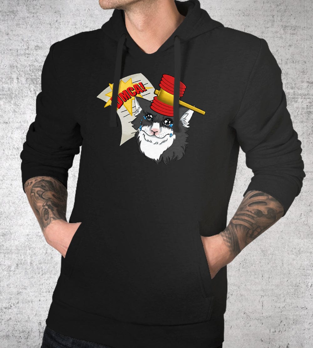 DMCA Cat Hoodie Hoodies by Kaze Emanuar - Pixel Empire