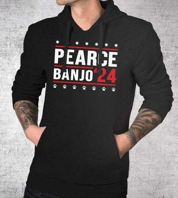 Pearce Banjo '24 Hoodies by Charalanahzard - Pixel Empire