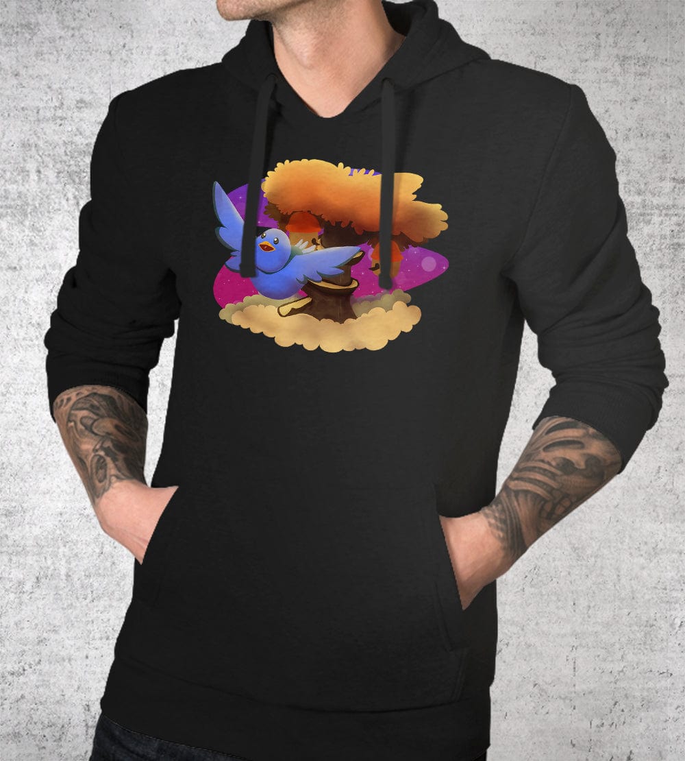 Bird Hoodie T-Shirts by Kaze Emanuar - Pixel Empire